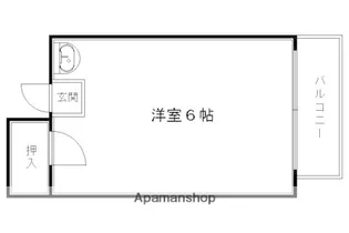 サンプラザ【304号室】の間取り