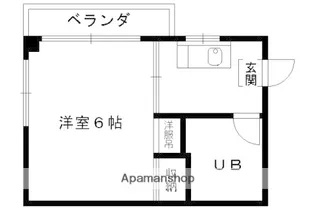 ハイム河合【302号室】の間取り