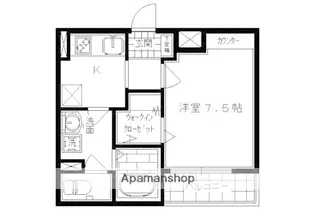 ベレオ大宮【303号室】の間取り