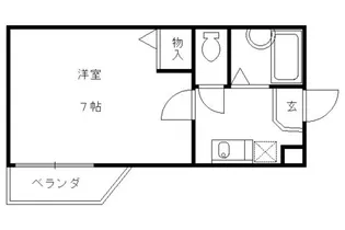 ティラルセ【103号室】の間取り