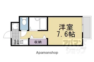 CASA寺町【302号室】の間取り