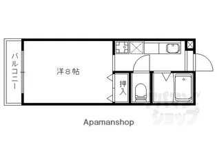 メゾン三愛【305号室】の間取り