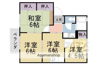 ミキ トゥール【103号室】の間取り