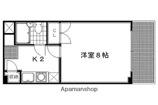 飛鳥井ハウス【401号室】の間取り