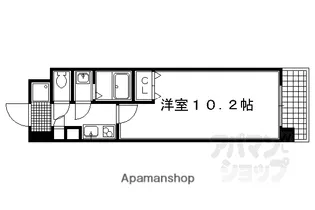 サンシティ烏丸高辻【912号室】の間取り