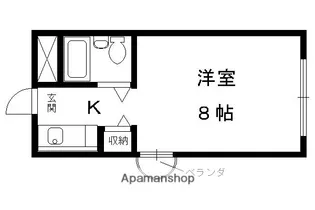 サンリット【212号室】の間取り