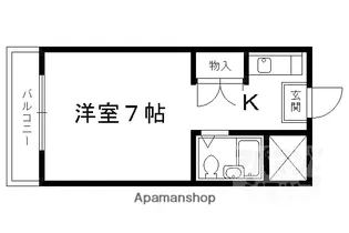 サンリット【420号室】の間取り