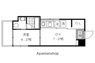 Villa Vista Daigo 南棟【4階】の間取り