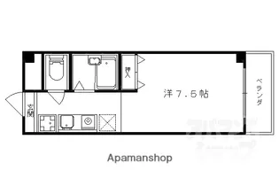 プリマード御陵【107号室】の間取り