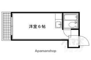 ヴィラベルエポック【204号室】の間取り