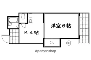 サンライズマンション【3D号室】の間取り