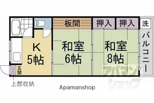 共和ビル【213号室】の間取り