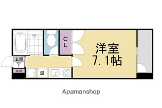 メゾン音羽【308号室】の間取り