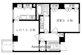 グランフォルム京都祇園【1階】の間取り