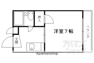 向島スタジオフラッツ【309号室】の間取り