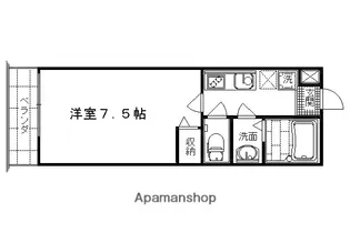 MPI’S京都西院【4階】の間取り