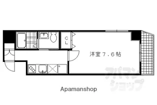 K CASA大宮【701号室】の間取り