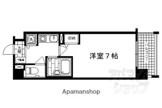 サムティ京都祇園【503号室】の間取り