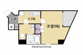 エスポワール椥辻【301号室】の間取り