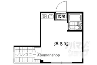 BEE HOUSE【203号室】の間取り