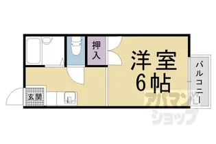 ヴィラ・プリムローズ【205号室】の間取り