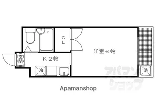 センチュリーハイツコスモ【427号室】の間取り
