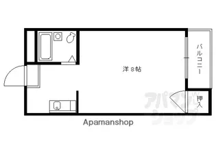 大隅ビル【401号室】の間取り
