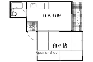 アネックス大竹【501号室】の間取り