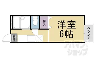 サンライフシティ【202号室】の間取り