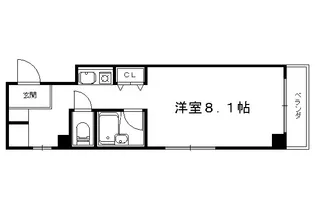 SUN・YOU【204号室】の間取り