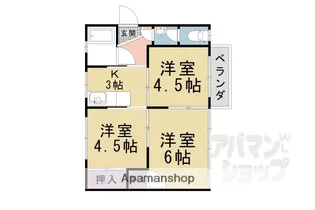 赤澤マンション【301号室】の間取り