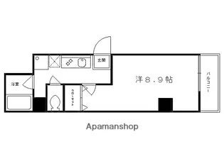 RAVENNA【102号室】の間取り