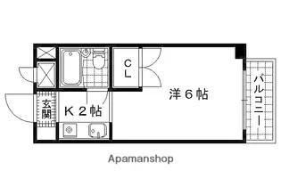OTOWAマンション【105号室】の間取り