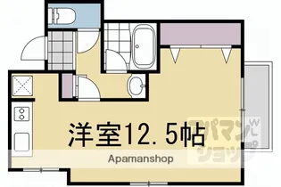 サンフローラ丸太町【905号室】の間取り