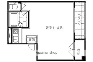 ガルソニエール15【304号室】の間取り