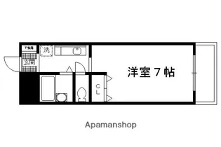 セゾン桃山【302号室】の間取り