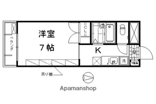 MERCURIO KIOTO【6階】の間取り