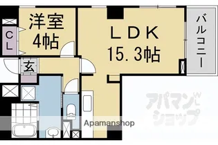 パインフィールド七条【2階】の間取り
