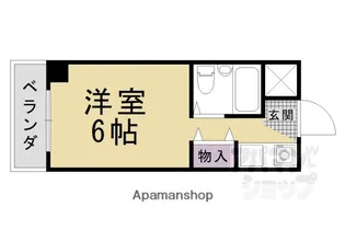 ビュウ矢倉【2階】の間取り