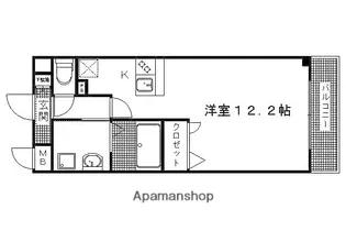 エスリード西小路御池【7階】の間取り