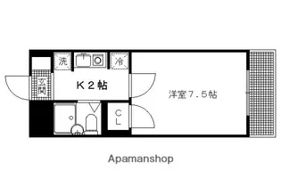 ハイムリヴィエール【301号室】の間取り