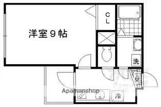 メゾン・サクセス【1-F号室】の間取り