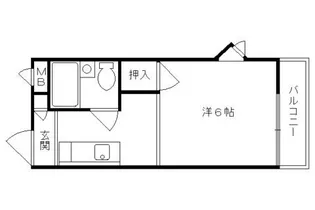 ル・シェルブール【101号室】の間取り