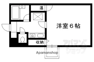 ZEST24【505号室】の間取り