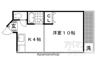 第3みやぎビル【102号室】の間取り