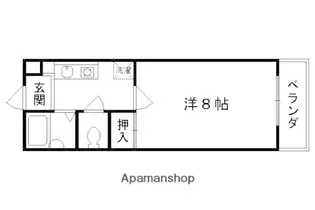 シャトールミエール【1階】の間取り
