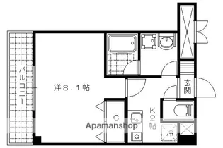 GRAZIA南河原【305号室】の間取り