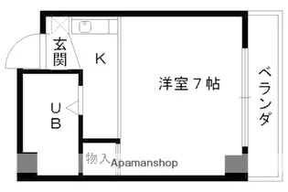 スイトピー桃山【403号室】の間取り