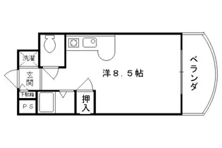 メゾン・マロニエ【206号室】の間取り