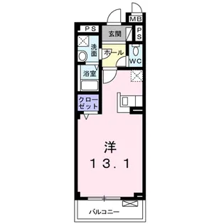 ブリリアント テラス【4階】の間取り